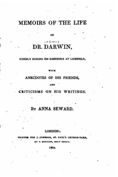 Memoirs of the Life of Dr. Darwin