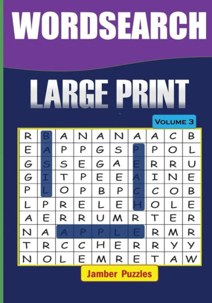 Word Search Large Print - Volume 3