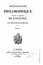 Dictionnaire Philosophique de Voltaire - Tome II
