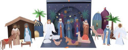 Alternative view 1 of Nativity Paper Craft Advent Calendar