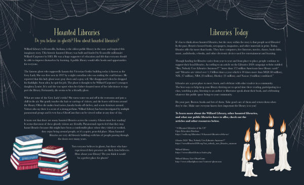 the Lady of Library
