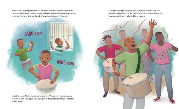 Samba! The Heartbeat of a Community: Ailton Nunes's Musical Journey
