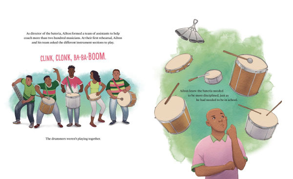 Samba! The Heartbeat of a Community: Ailton Nunes's Musical Journey