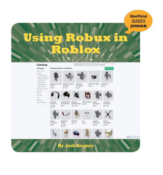 Using Robux Roblox