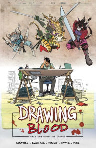 Title: Drawing Blood Volume 1: Spilled Ink, Author: Kevin Eastman