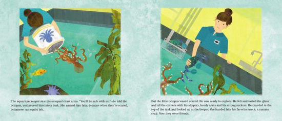 How a Very Smart Octopus Found His Way Home Inkys Amazing Escape