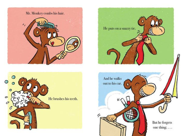 Mr. Monkey Visits a School (Mr. Monkey Series #2)