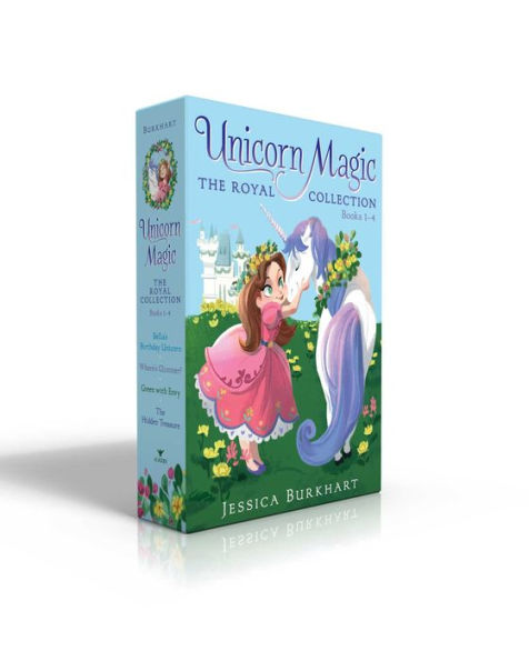 Unicorn Magic The Royal Collection Books 1-4 (Boxed Set): Bella's Birthday Unicorn; Where's Glimmer?; Green with Envy; The Hidden Treasure