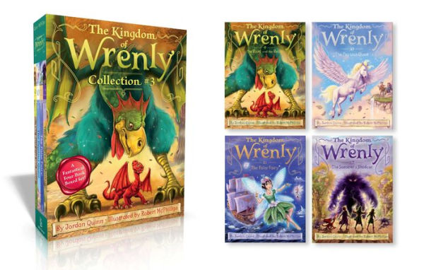 The Kingdom of Wrenly Collection #3 (Boxed Set): The Bard and the Beast; The Pegasus Quest; The False Fairy; The Sorcerer's Shadow