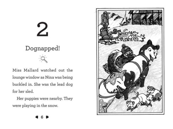 Dogsled to Dread (QUIX Miss Mallard Mystery Series)