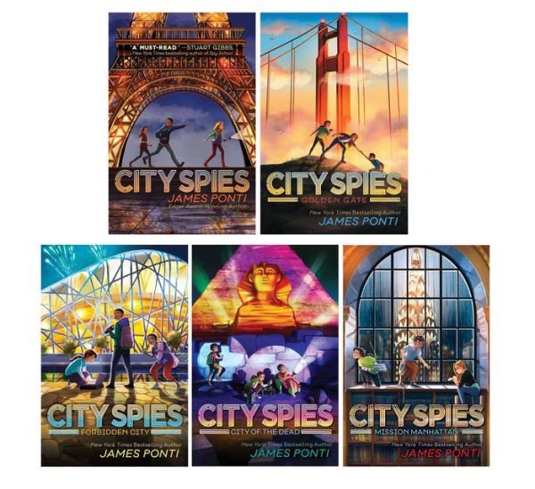 City Spies (City Spies Series #1) by James Ponti, Paperback | Barnes ...