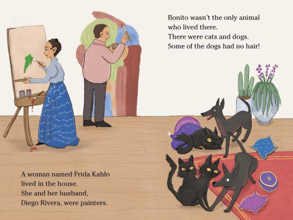 A Parrot in the Painting: The Story of Frida Kahlo and Bonito (Ready-to-Read Level 2)