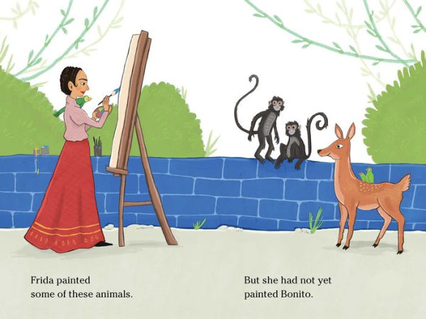 A Parrot in the Painting: The Story of Frida Kahlo and Bonito (Ready-to-Read Level 2)