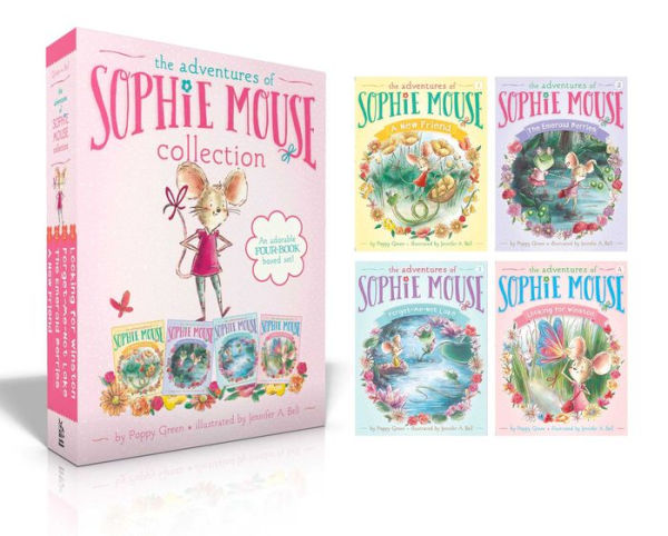 The Adventures of Sophie Mouse Collection (Boxed Set): A New Friend; The Emerald Berries; Forget-Me-Not Lake; Looking for Winston