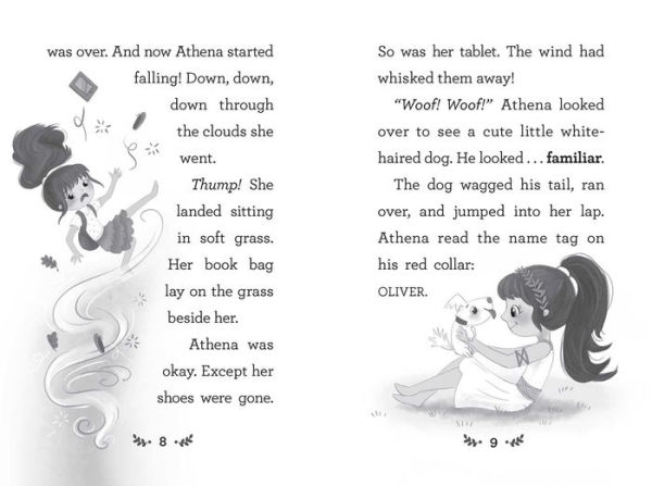 Athena & the Magic Land (QUIX Little Goddess Girls Series #1)