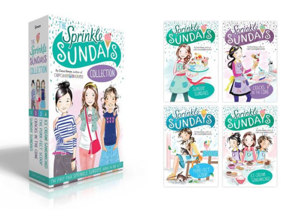 The Sprinkle Sundays Collection (Boxed Set): Sunday Sundaes; Cracks in the Cone; The Purr-fect Scoop; Ice Cream Sandwiched