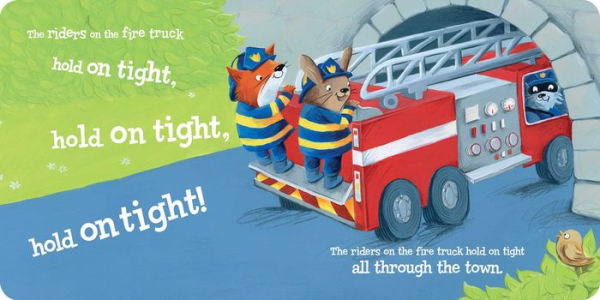 the Wheels on Fire Truck