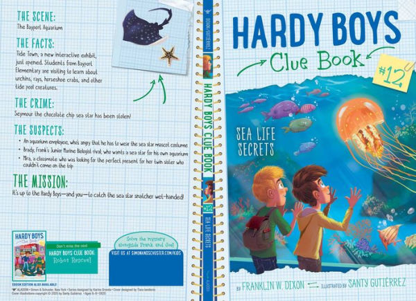 Sea Life Secrets (Hardy Boys Clue Book Series #12)