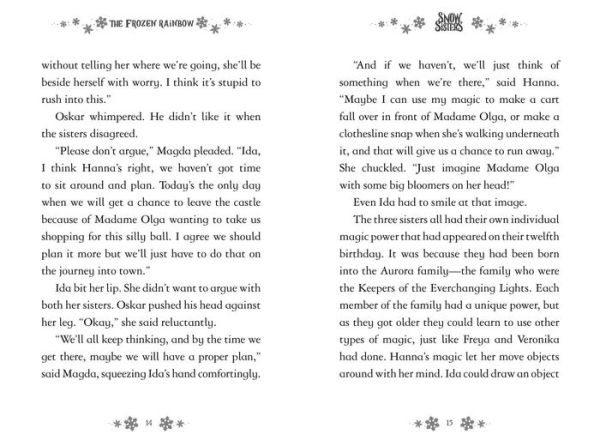 The Frozen Rainbow (Snow Sisters #3)