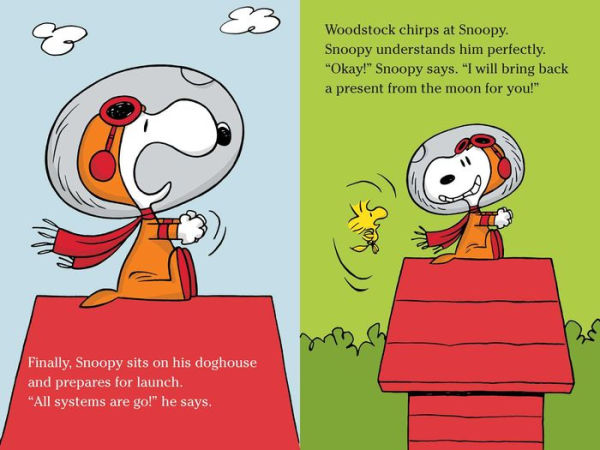 Snoopy, First Beagle on the Moon!: Ready-to-Read Level 2