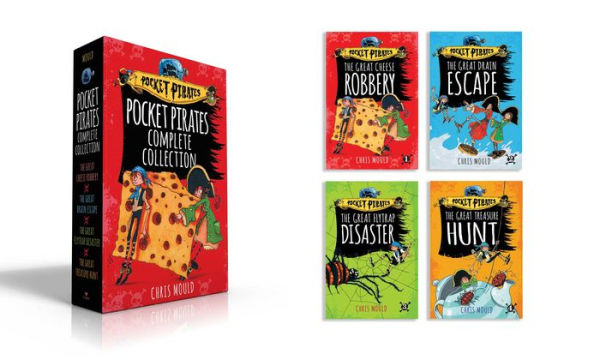 Pocket Pirates Complete Collection (Boxed Set): The Great Cheese Robbery; The Great Drain Escape; The Great Flytrap Disaster; The Great Treasure Hunt