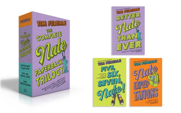 The Complete Nate Paperback Trilogy (Boxed Set): Better Nate Than Ever; Five, Six, Seven, Nate!; Nate Expectations