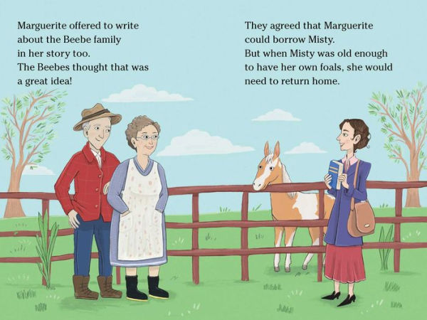 A Pony with Her Writer: The Story of Marguerite Henry and Misty (Ready-to-Read Level 2)