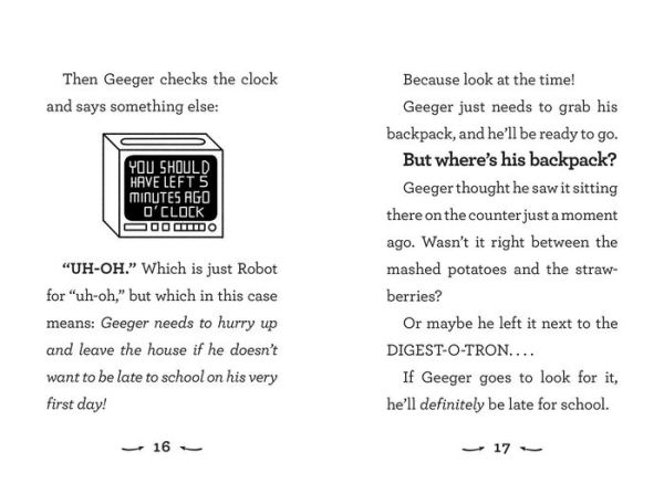 Geeger the Robot Goes to School: A QUIX Book