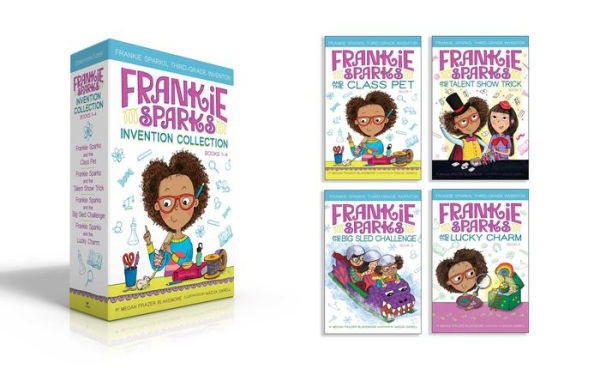 Frankie Sparks Invention Collection Books 1-4 (Boxed Set): Frankie Sparks and the Class Pet; Frankie Sparks and the Talent Show Trick; Frankie Sparks and the Big Sled Challenge; Frankie Sparks and the Lucky Charm