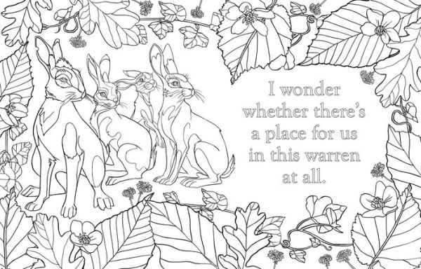 Watership Down The Coloring Book