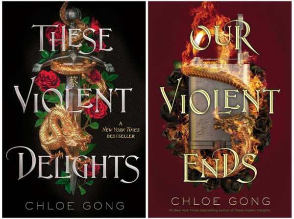 PAINTED EDGES BOOK: These Violent Delights and Our Violent Ends