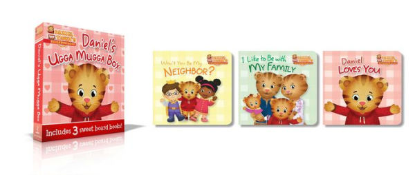 Daniel's Ugga Mugga Box (Boxed Set): Daniel Loves You, I Like to Be with My Family, Won't You Be My Neighbor?