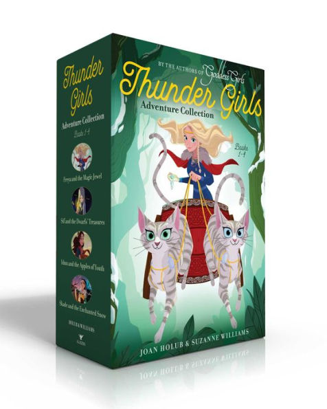 Thunder Girls Adventure Collection Books 1-4 (Boxed Set): Freya and the Magic Jewel; Sif and the Dwarfs' Treasures; Idun and the Apples of Youth; Skade and the Enchanted Snow