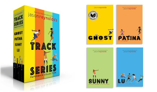 Jason Reynolds's Track Series Paperback Collection (Boxed Set): Ghost; Patina; Sunny; Lu