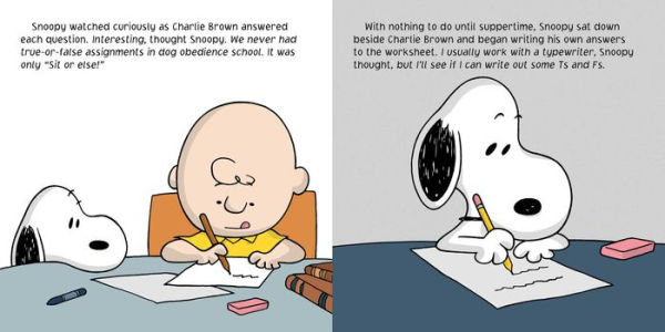 Snoopy Goes to School