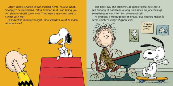 Snoopy Goes to School