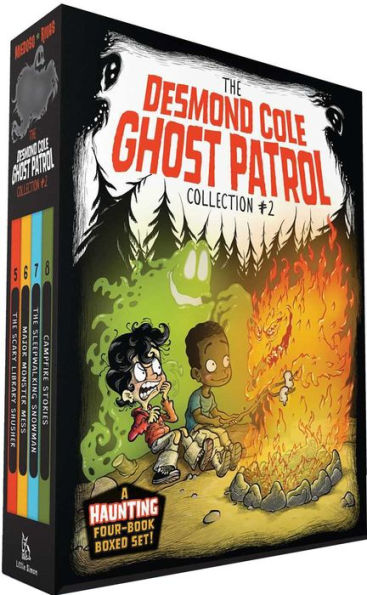 The Desmond Cole Ghost Patrol Collection #2 (Boxed Set): The Scary Library Shusher; Major Monster Mess; The Sleepwalking Snowman; Campfire Stories