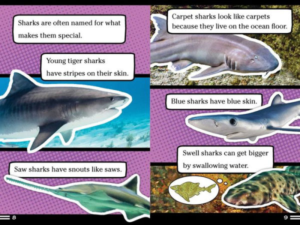Sharks Can't Smile!: And Other Amazing Facts (Ready-to-Read Level 2)