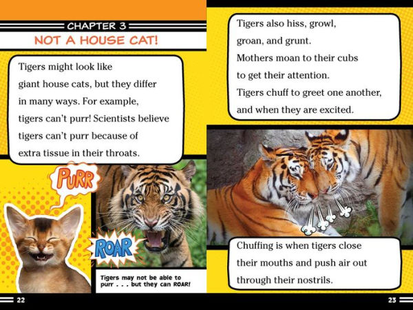 Tigers Can't Purr!: And Other Amazing Facts (Ready-to-Read Level 2)