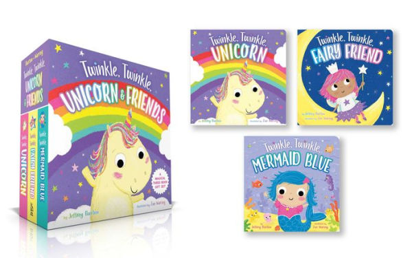 The Twinkle, Twinkle, Unicorn & Friends Collection (Boxed Set): Twinkle, Twinkle, Unicorn; Twinkle, Twinkle, Fairy Friend; Twinkle, Twinkle, Mermaid Blue