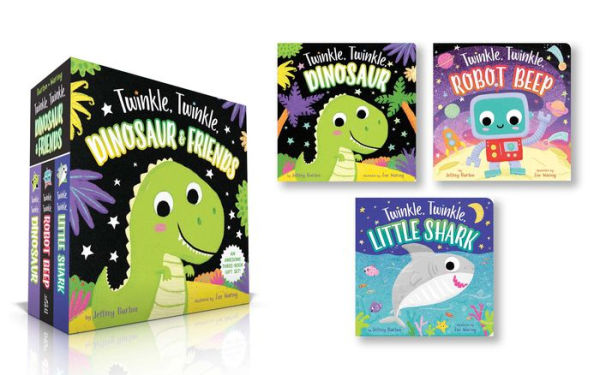 The Twinkle, Twinkle, Dinosaur & Friends Collection (Boxed Set): Twinkle, Twinkle, Dinosaur; Twinkle, Twinkle, Robot Beep; Twinkle, Twinkle, Little Shark