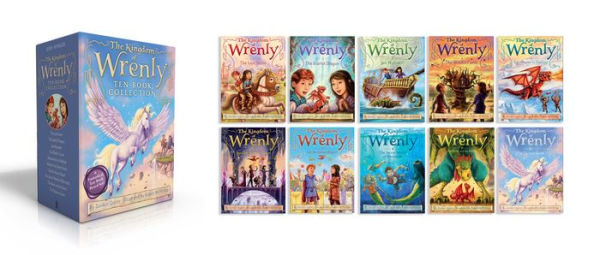 The Kingdom of Wrenly Ten-Book Collection (Boxed Set): The Lost Stone; The Scarlet Dragon; Sea Monster!; The Witch's Curse; Adventures in Flatfrost; Beneath the Stone Forest; Let the Games Begin!; The Secret World of Mermaids; The Bard and the Beast; The