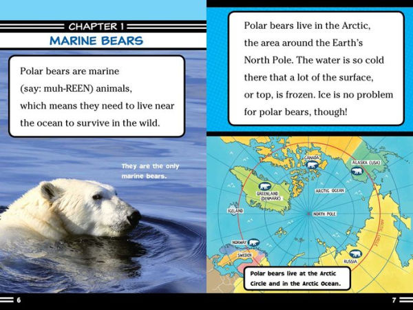 Polar Bear Fur Isn't White!: And Other Amazing Facts (Ready-to-Read Level 2)