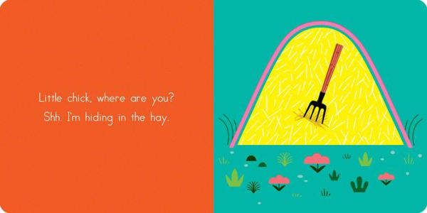 Hide and Seek on the Farm: A First Lift-the-Flap Book