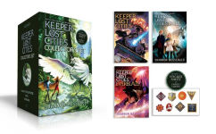 Alternative view 4 of Keeper of the Lost Cities Collector's Set (Includes a sticker sheet of family crests) (Boxed Set): Keeper of the Lost Cities; Exile; Everblaze