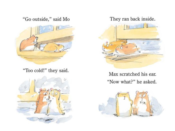 Max & Mo Make a Snowman: Ready-to-Read Level 1