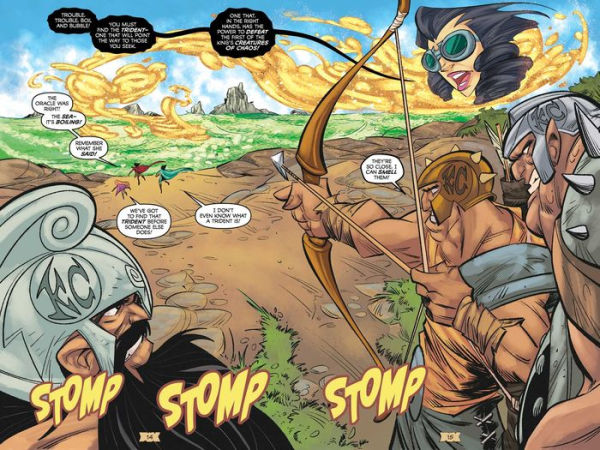 Poseidon and the Sea of Fury Graphic Novel