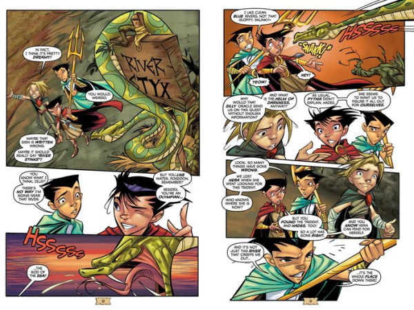 Hades and the Helm of Darkness Graphic Novel