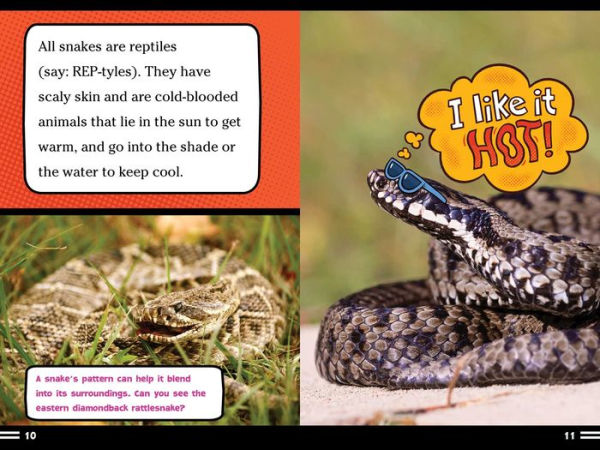 Snakes Smell with Their Tongues!: And Other Amazing Facts (Ready-to-Read Level 2)