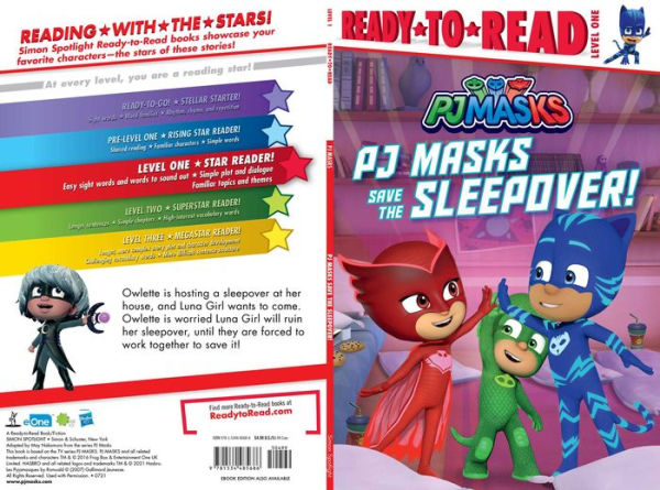 PJ Masks Save the Sleepover!: Ready-to-Read Level 1 by May Nakamura,  Paperback
